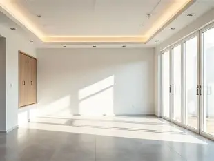 Parede drywall acabamento profissional