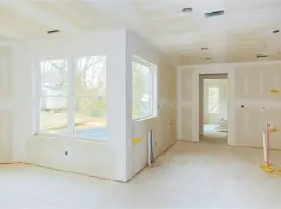 Divisória drywall com nichos