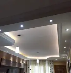 Forro de gesso sala residencial