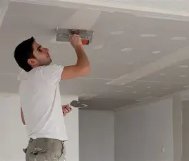 Forro liso com iluminação