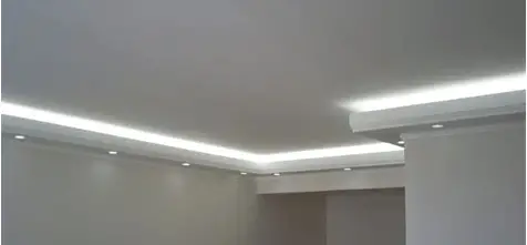 Sanca decorativa residencial