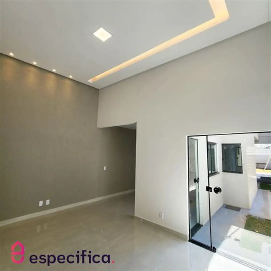 Sanca detalhada com LED